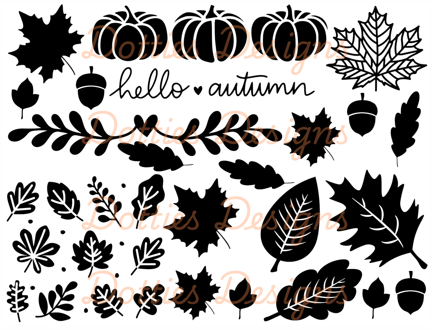 Autumn Leaves Peekaboo (Intermediate)