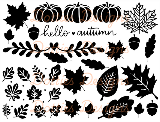 Autumn Leaves Peekaboo (Intermediate)