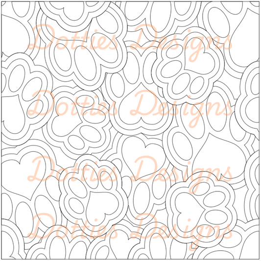 Burst 1.10 - Paw Prints