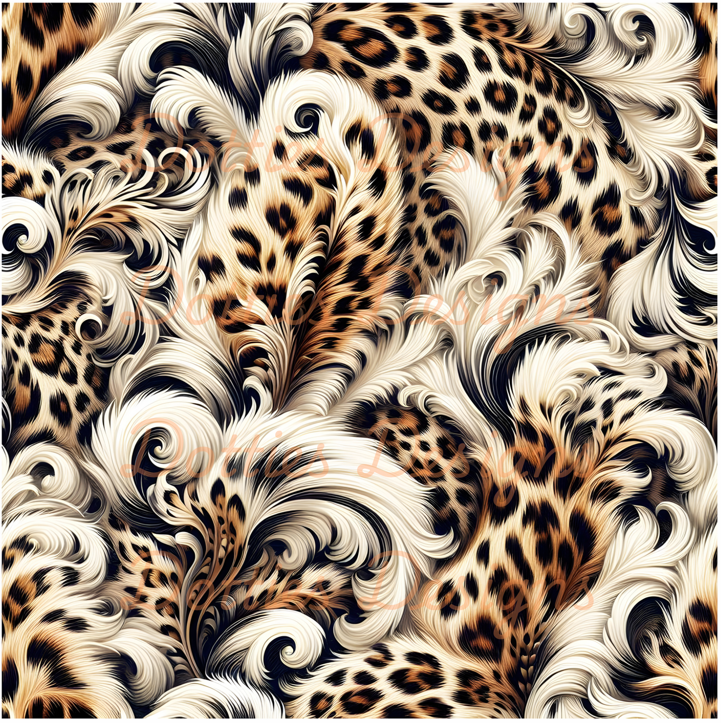 #19 Feathers - 10"x 10" Printed Vinyl