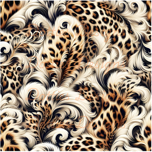 #19 Feathers - 10"x 10" Printed Vinyl