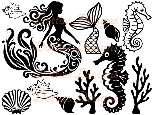 Mermaid Peekaboo (Advanced)