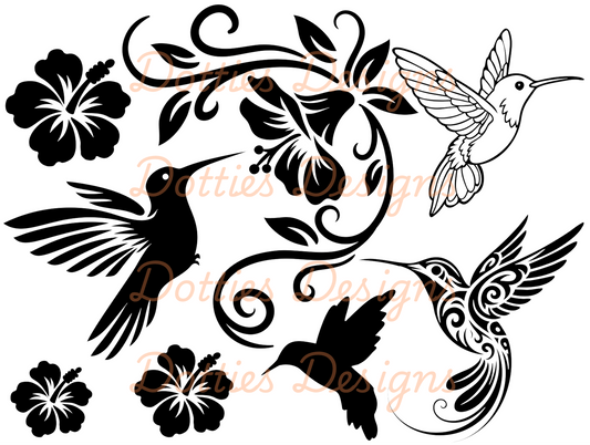 Hummingbird Peekaboo (Advanced)