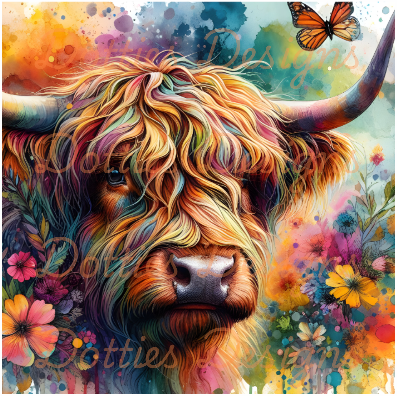 #10 - 10"x 10" Printed Vinyl