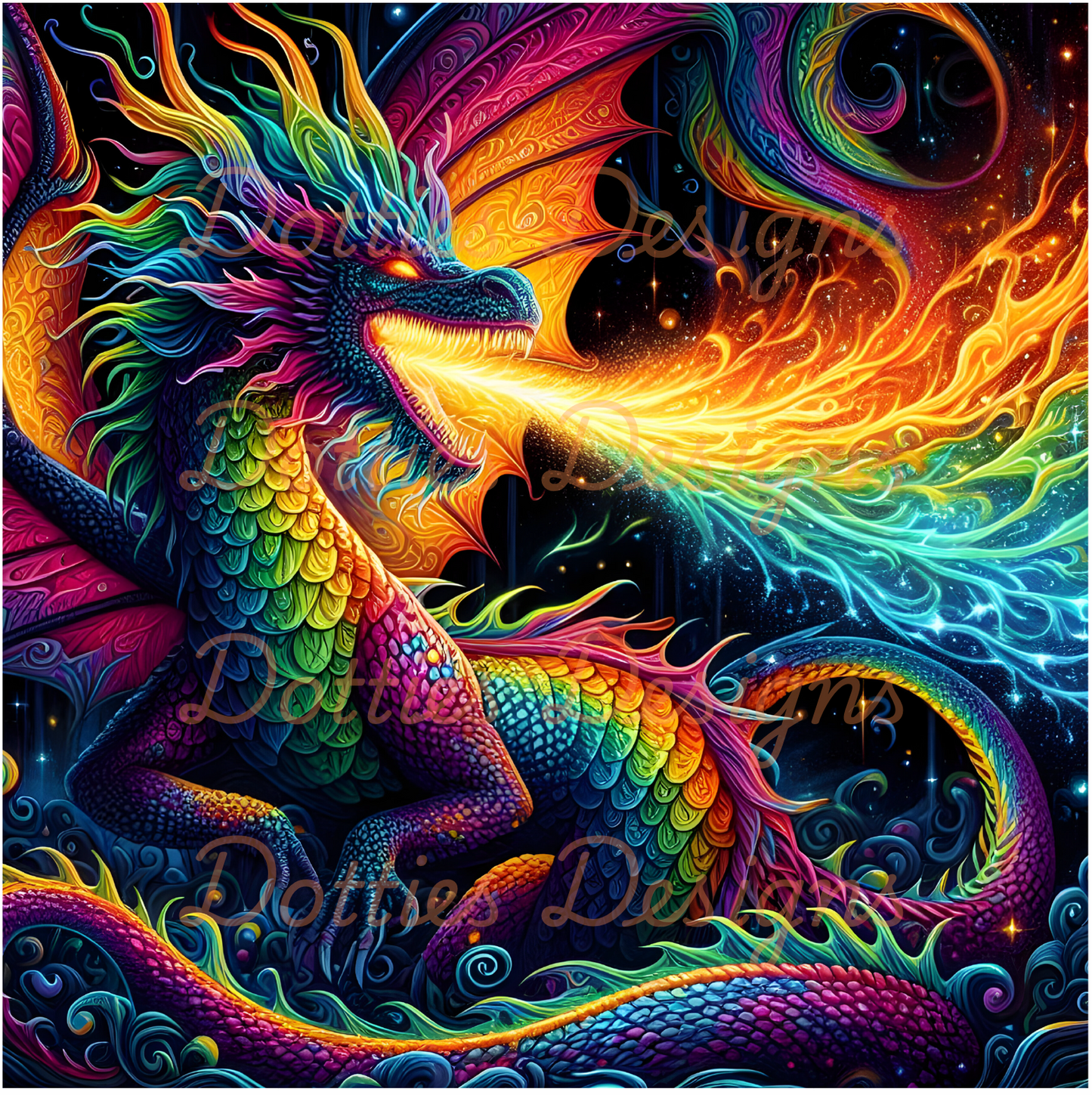 #24 - 10"x 10" Printed Vinyl