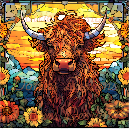 #28 - 10"x 10" Printed Vinyl