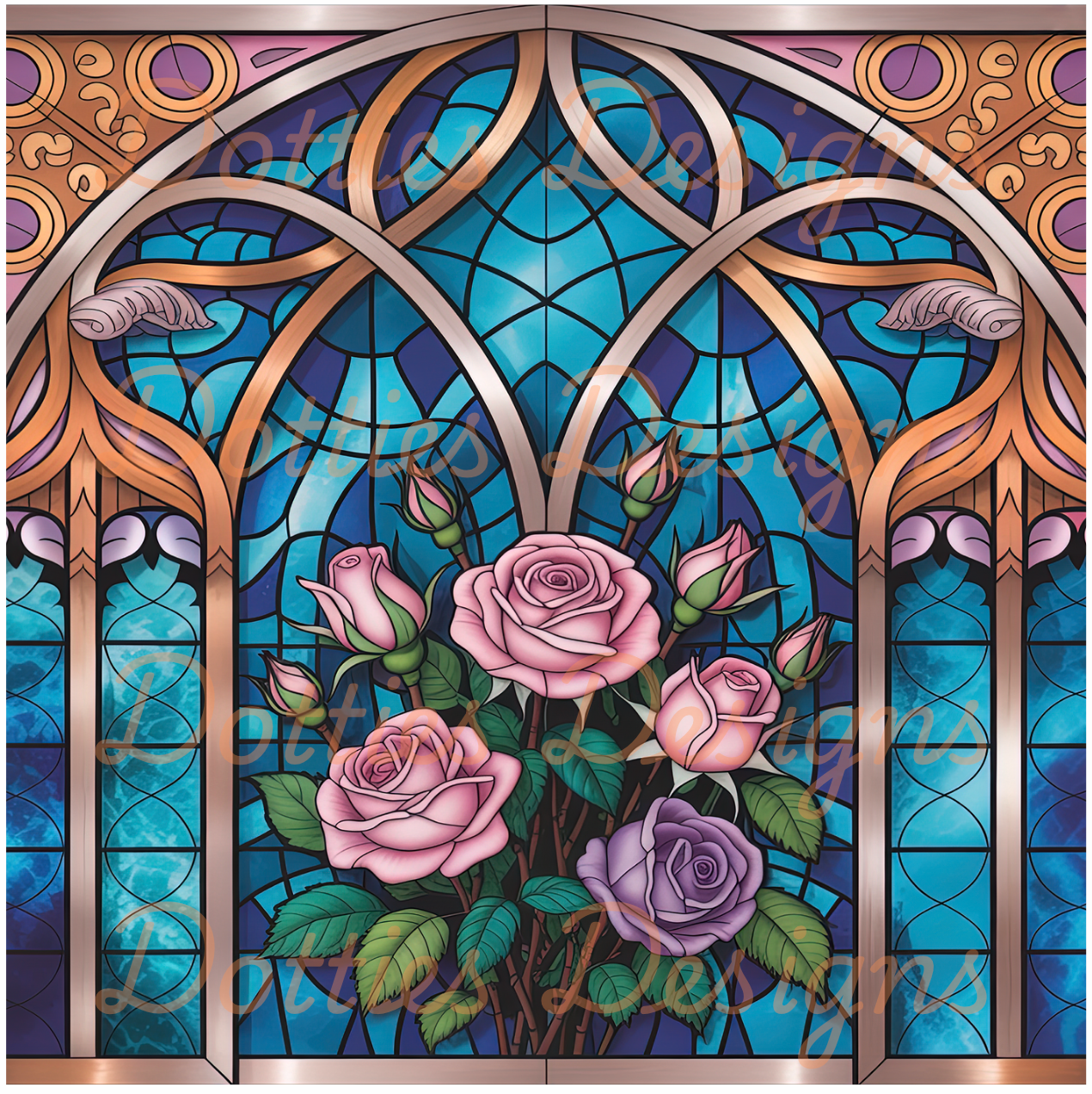 #025 - 10"x 10" Printed Vinyl