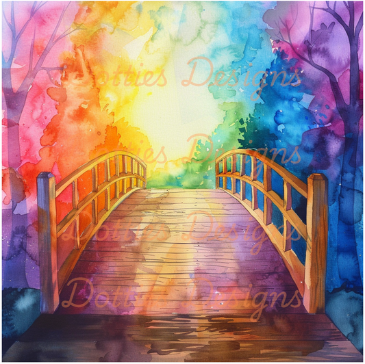 #053 - 10"x 10" Printed Vinyl