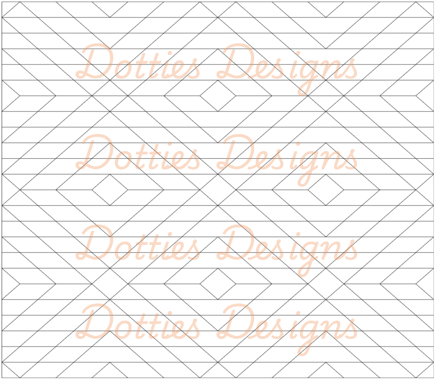 1:5 - Southwestern Collection Pre Cut Template