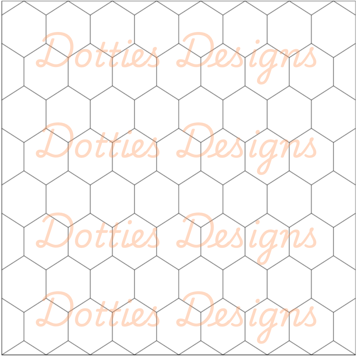 B2.14 - Honeycomb Pre Cut Template