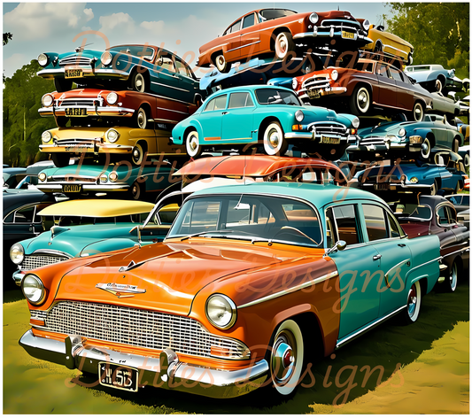 #028 - 10"x 10" Printed Vinyl