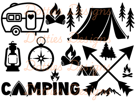 Camping Peekaboo (Intermediate)