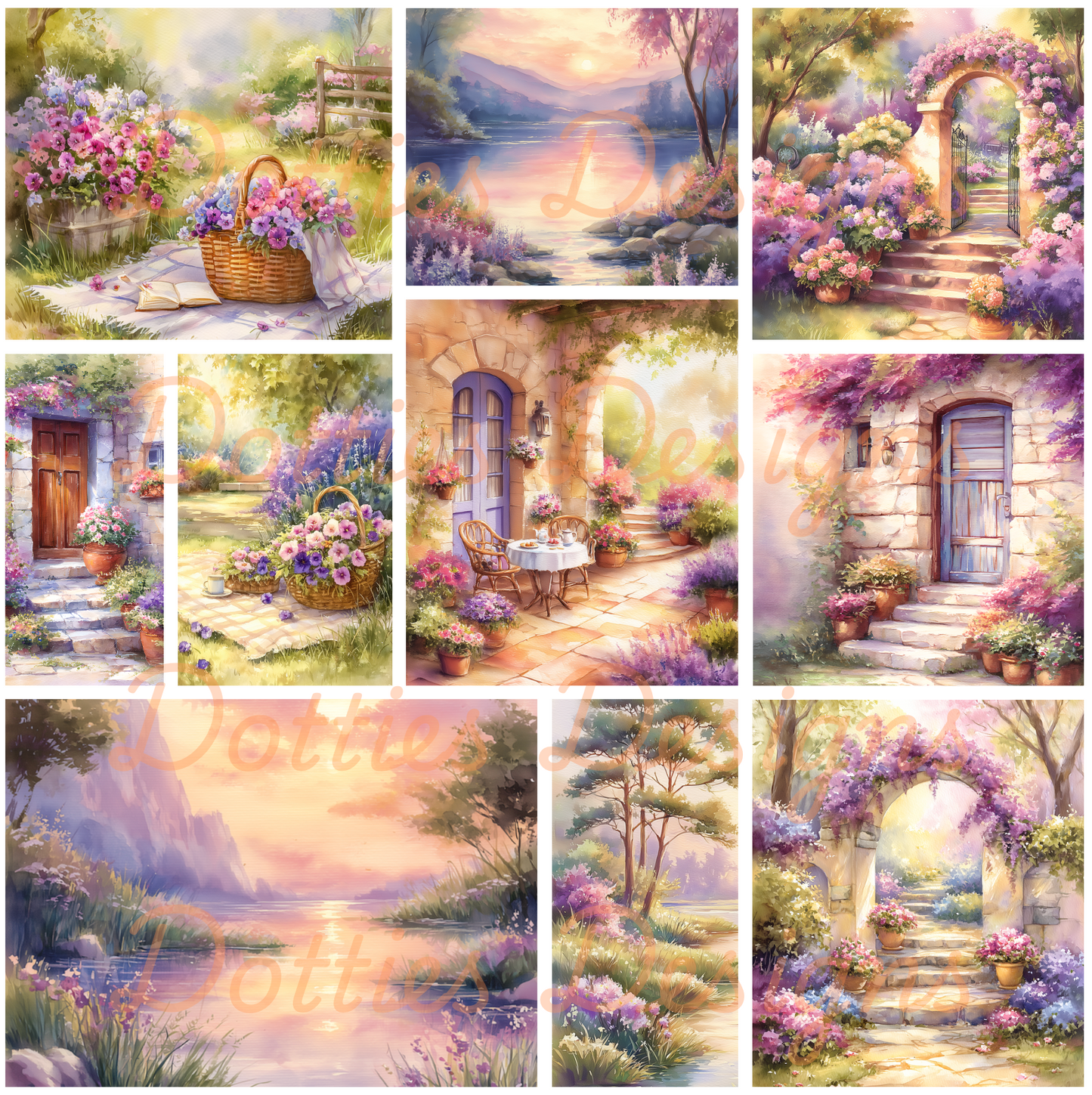 Pastel Gardens/Element Sheet
