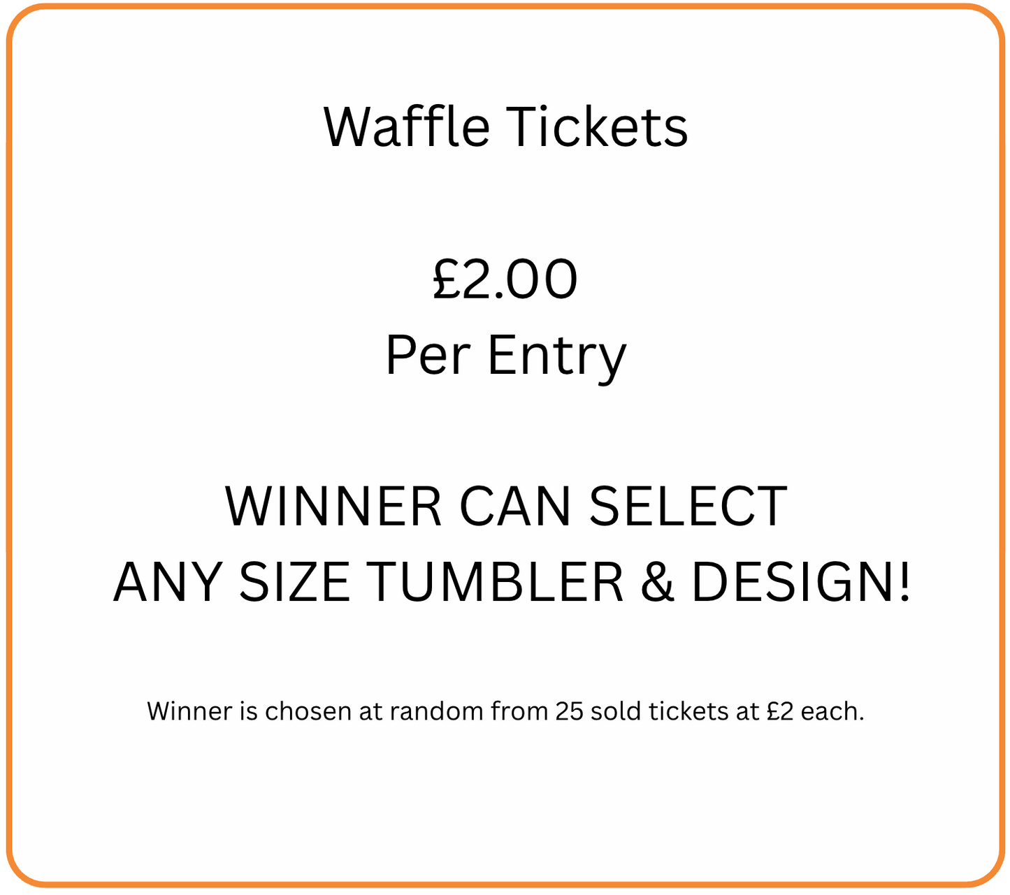 Waffle Tickets 2