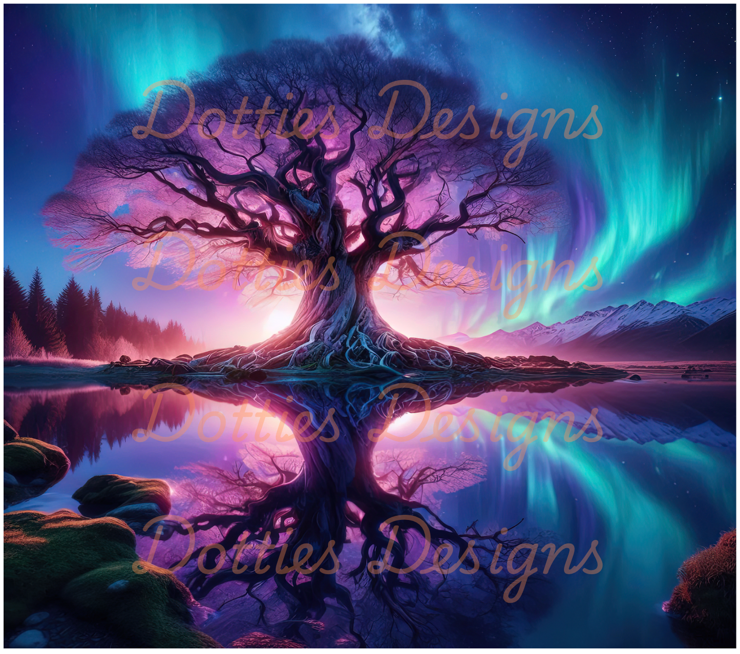 #136 - 10"x 10" Printed Vinyl