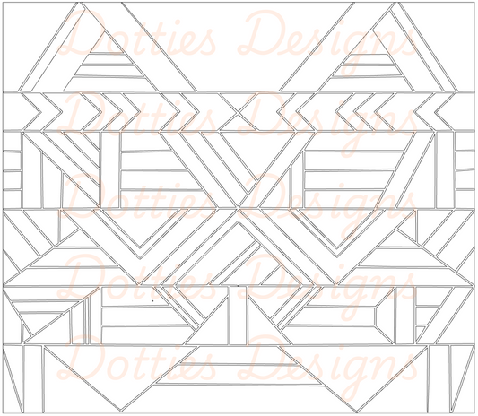 KGD Pre Cut Template A 1:8