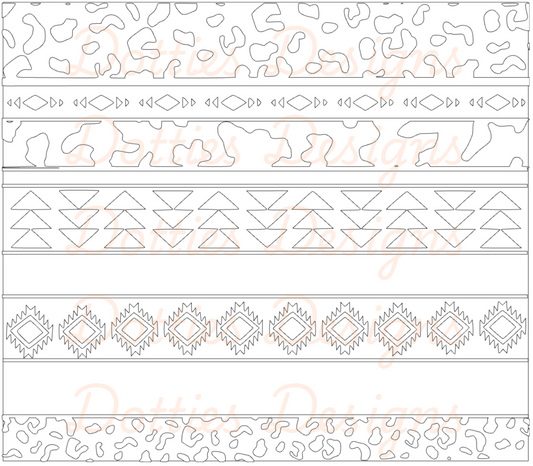 KGD Pre Cut Template A 1:10