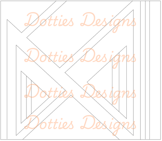 KGD Nothin' To Lose Pre Cut Template