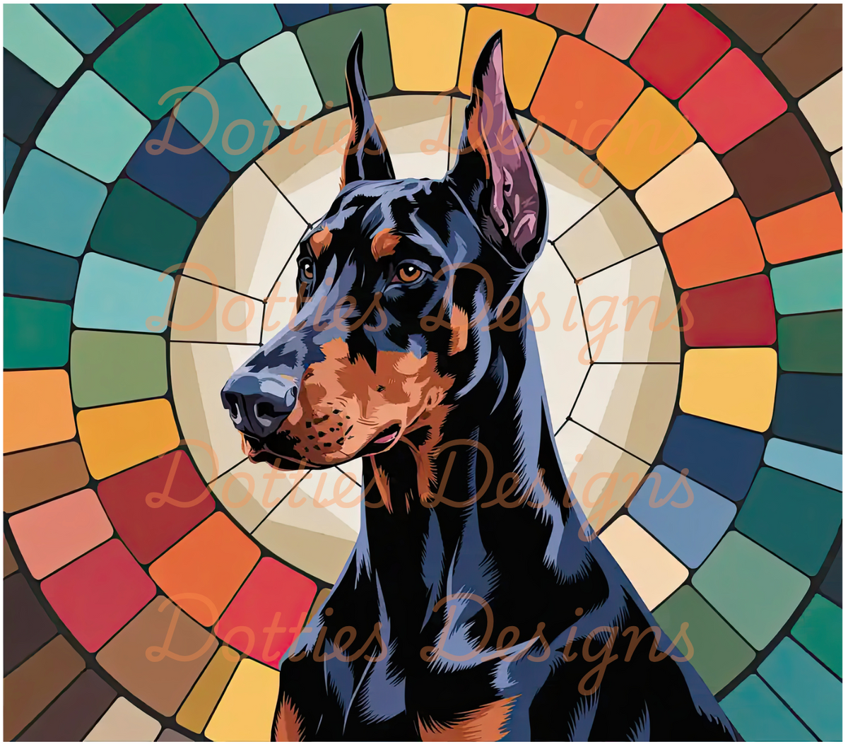 #119 - 10"x 10" Printed Vinyl