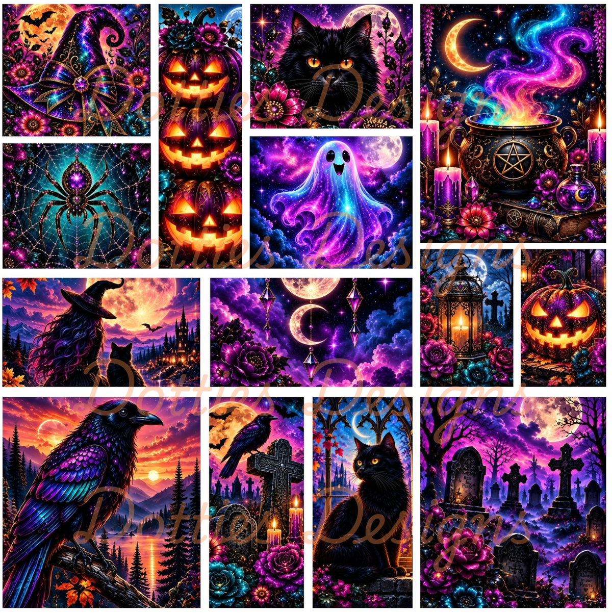 Enchanted Halloween/Element Sheet