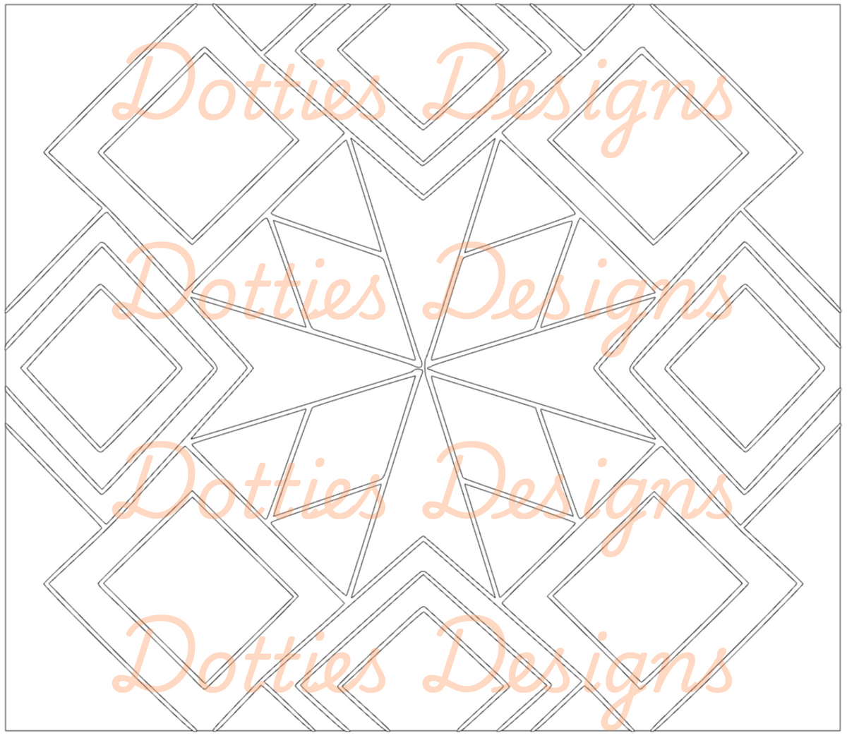 KGD Carousel Pre Cut Template