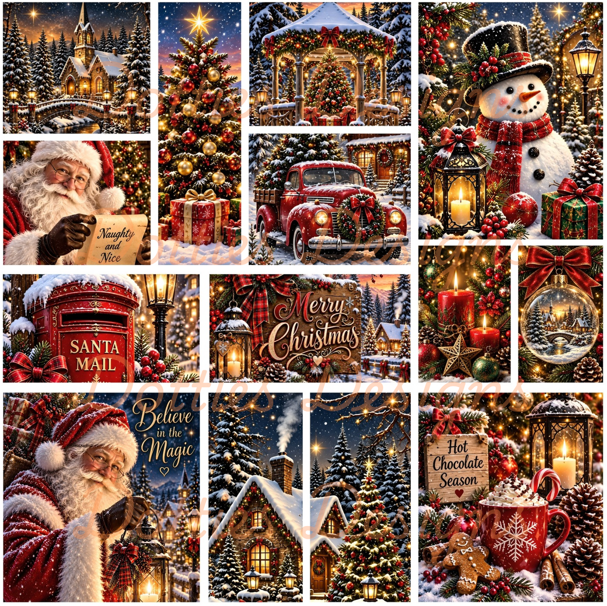 Traditional Christmas/Element Sheet