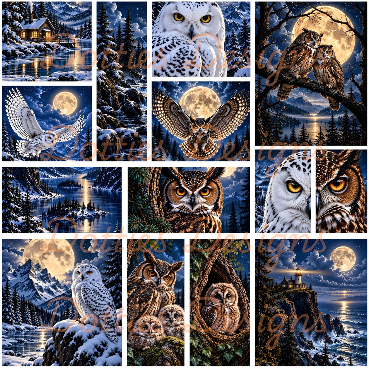 Midnight Owls/Element Sheet