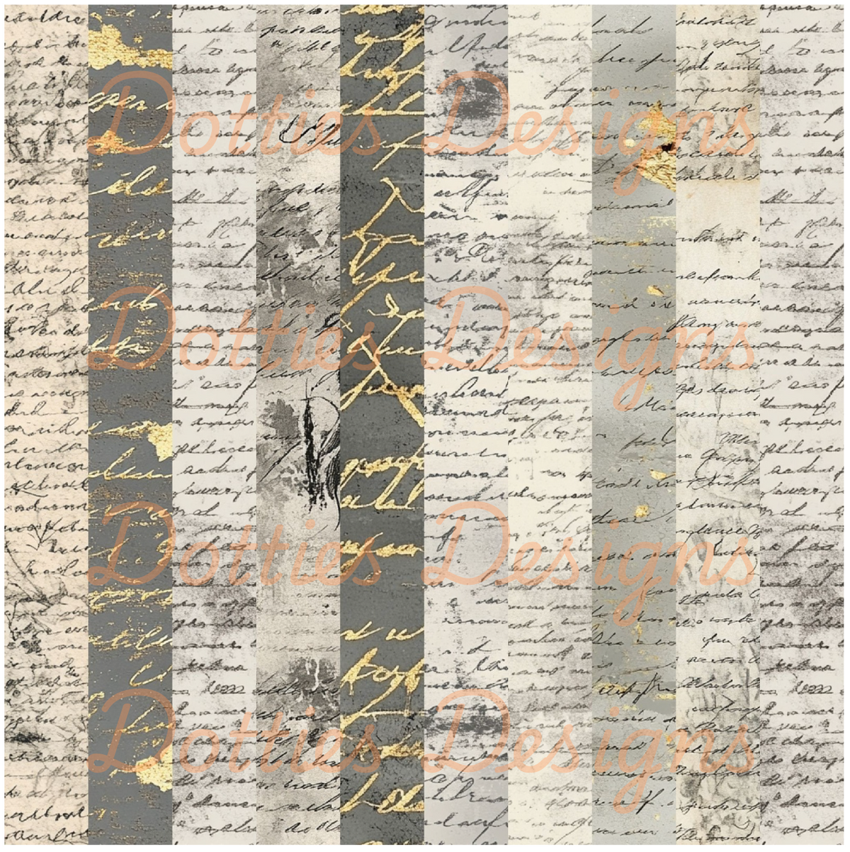 Handwriting Washi/Stripe Vinyl