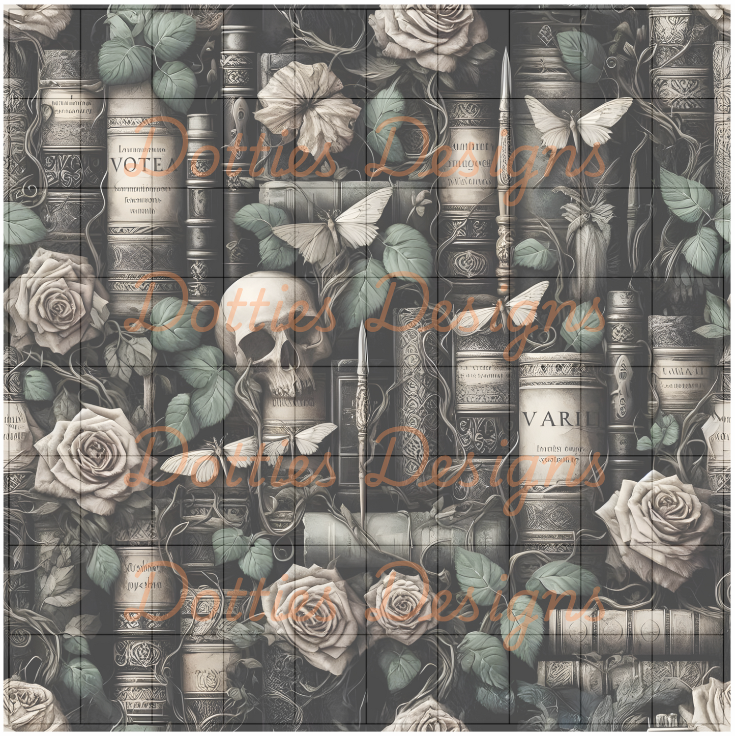 #267 - 10"x 10" Printed Vinyl